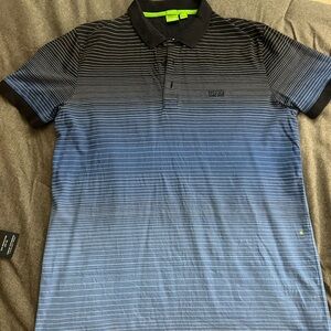 Hugo Boss Men's Blue Polo Shirt